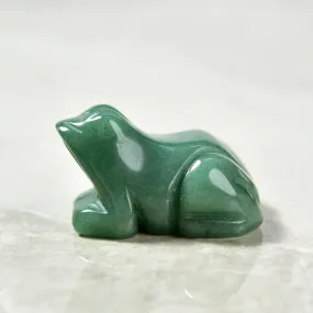 1.5 Aventurine Frog Natural Gemstone Carving