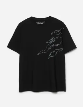 5339 DPM: Bonsai Sparse T-Shirt Black