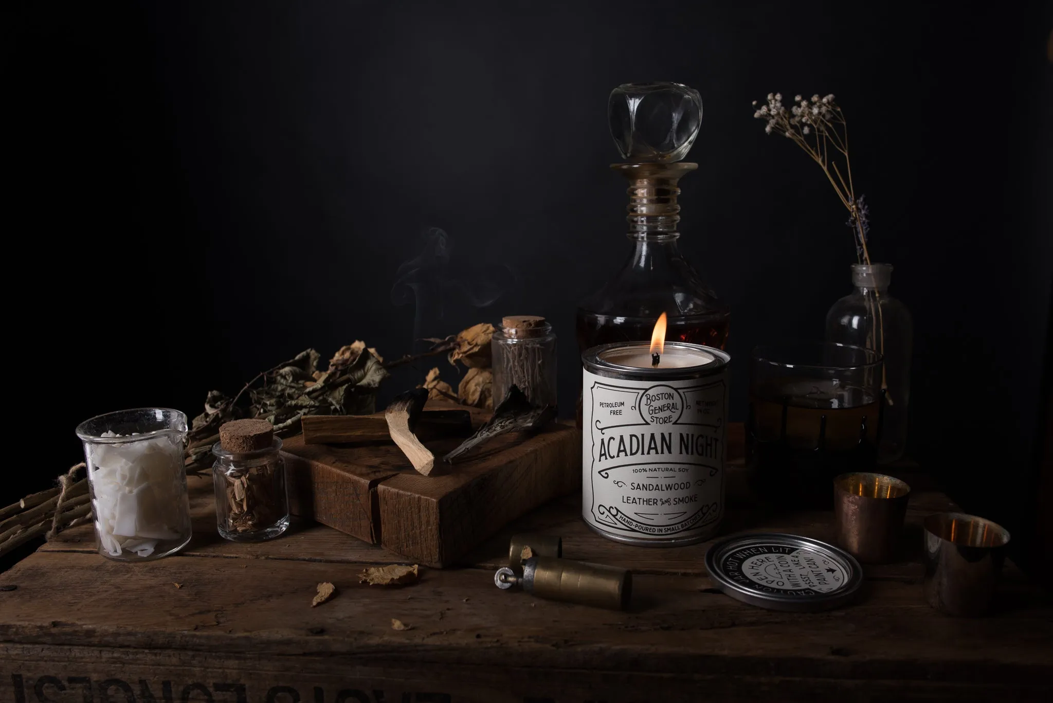 Acadian Night Candle | Boston General Store x Manready Mercantile