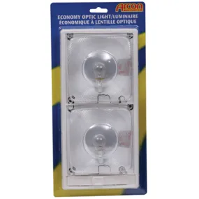 Arcon 11825 Single Light with White Lens and White Base