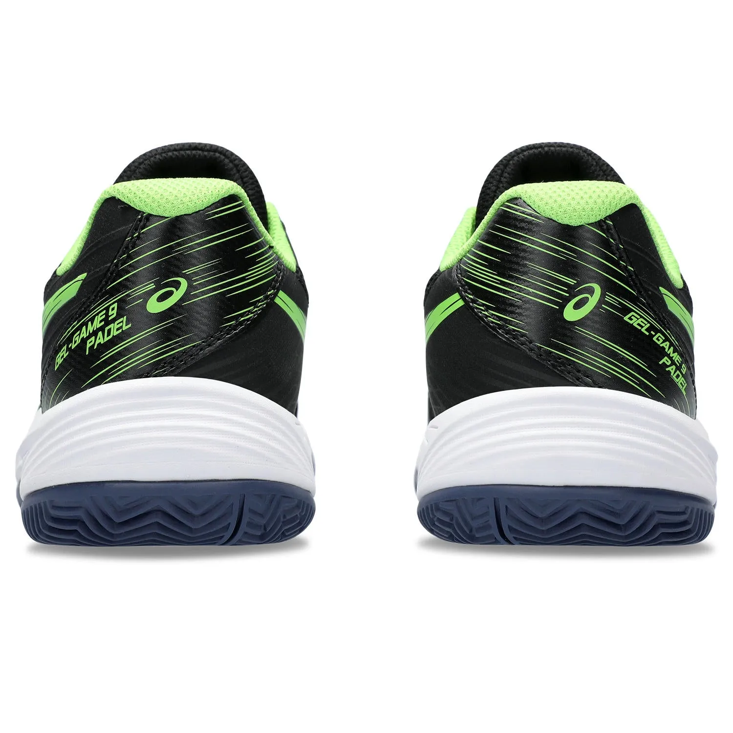 Asics Padelschoen Gel Game 9 GS Junior Zwart - Lime