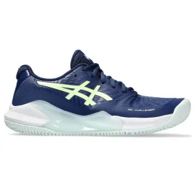 Asics Tennisschoen Gel Challenger 14 Clay Dames Blauw Geel