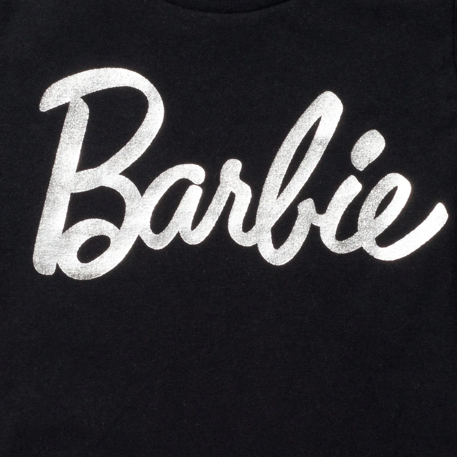 Barbie Metallic Print Pullover T-Shirt