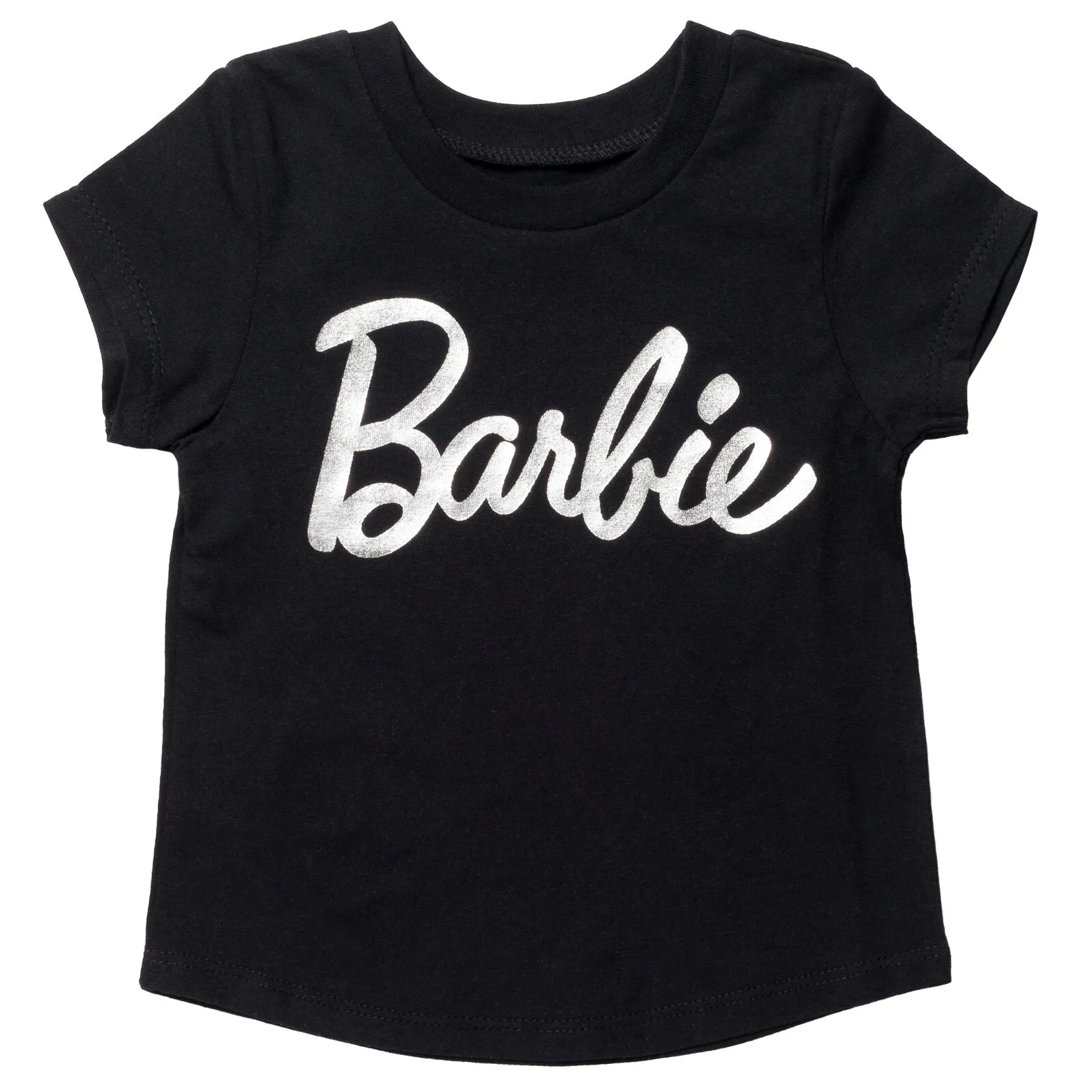 Barbie Metallic Print Pullover T-Shirt