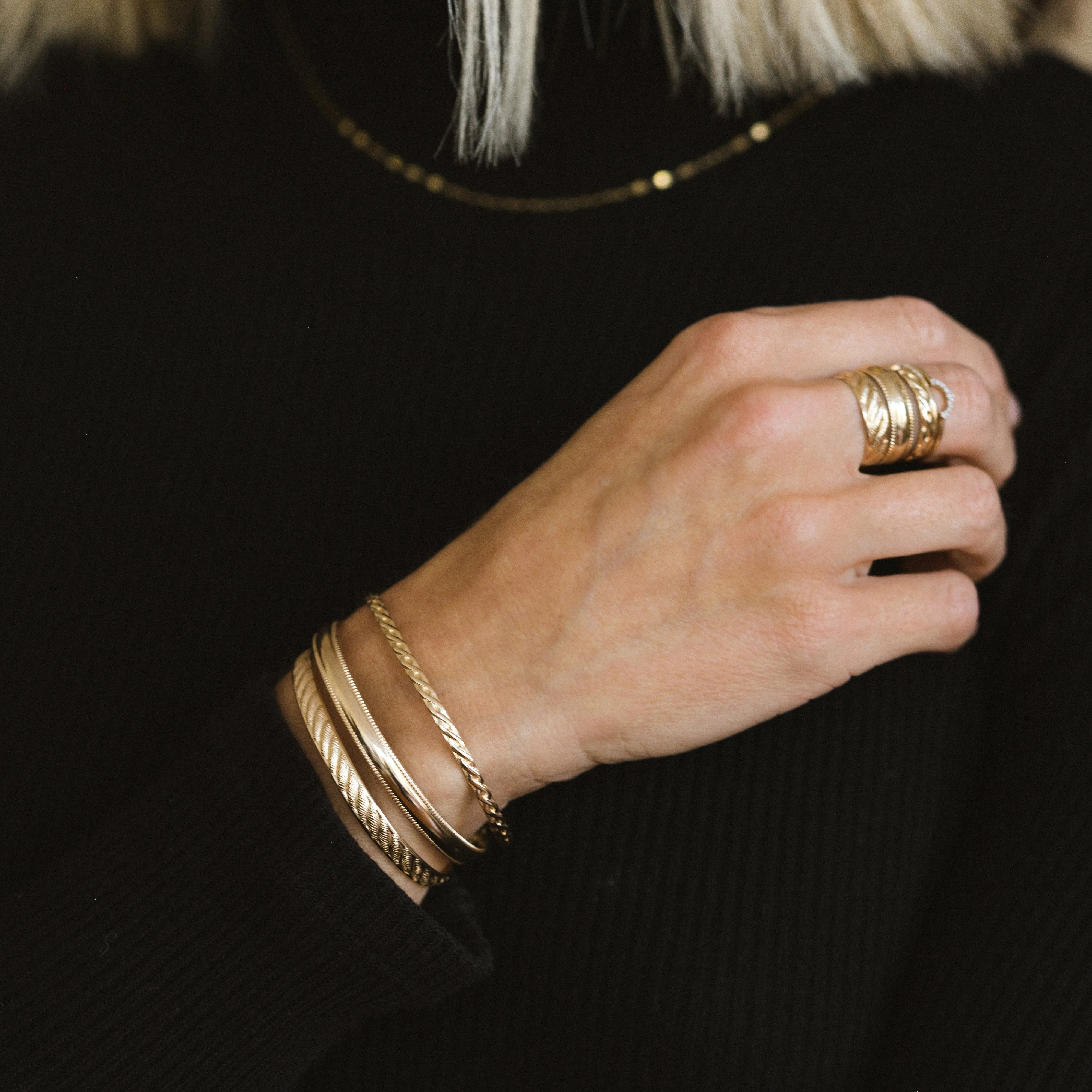 Bardot Cuff | Goldfill