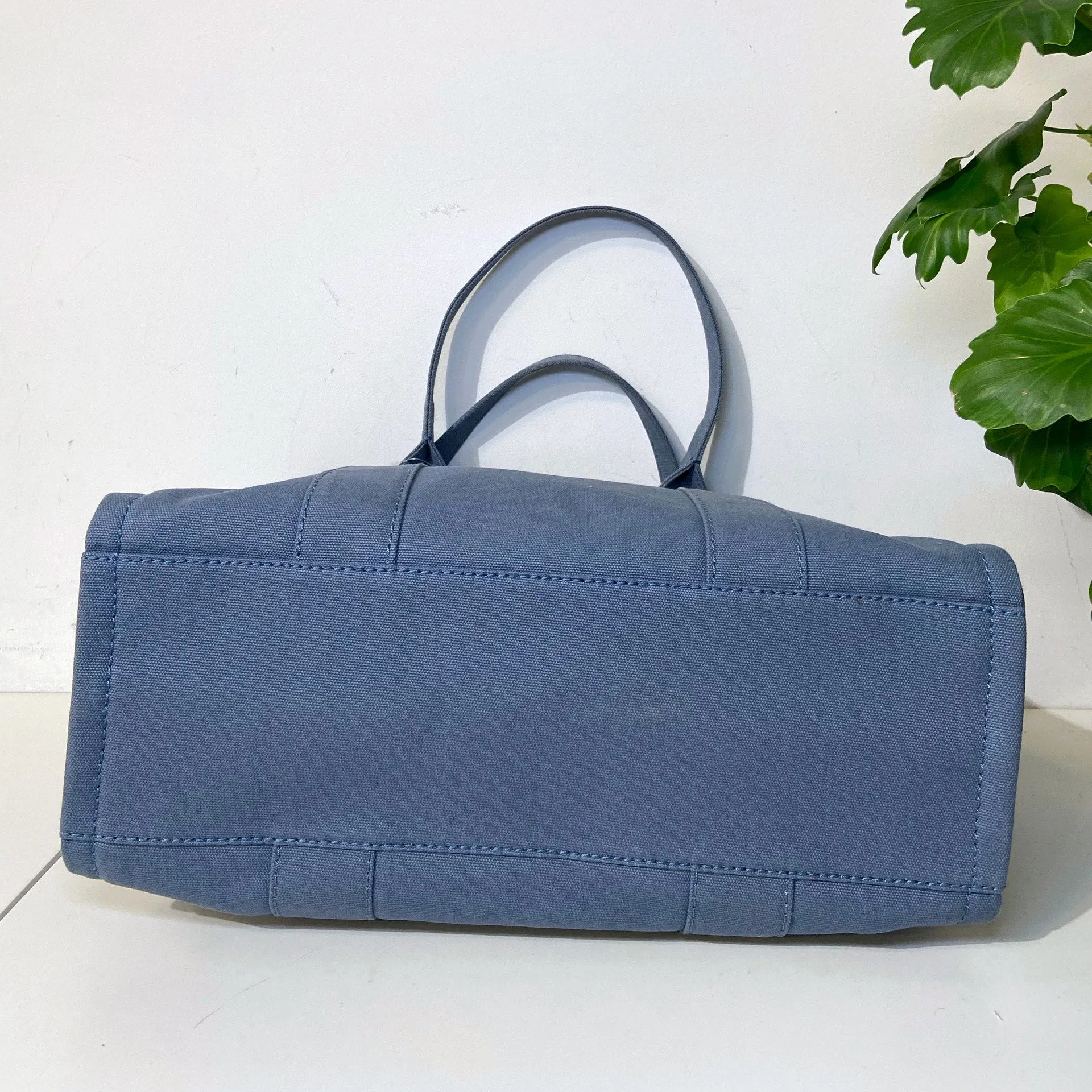 Blue Canvas Tote