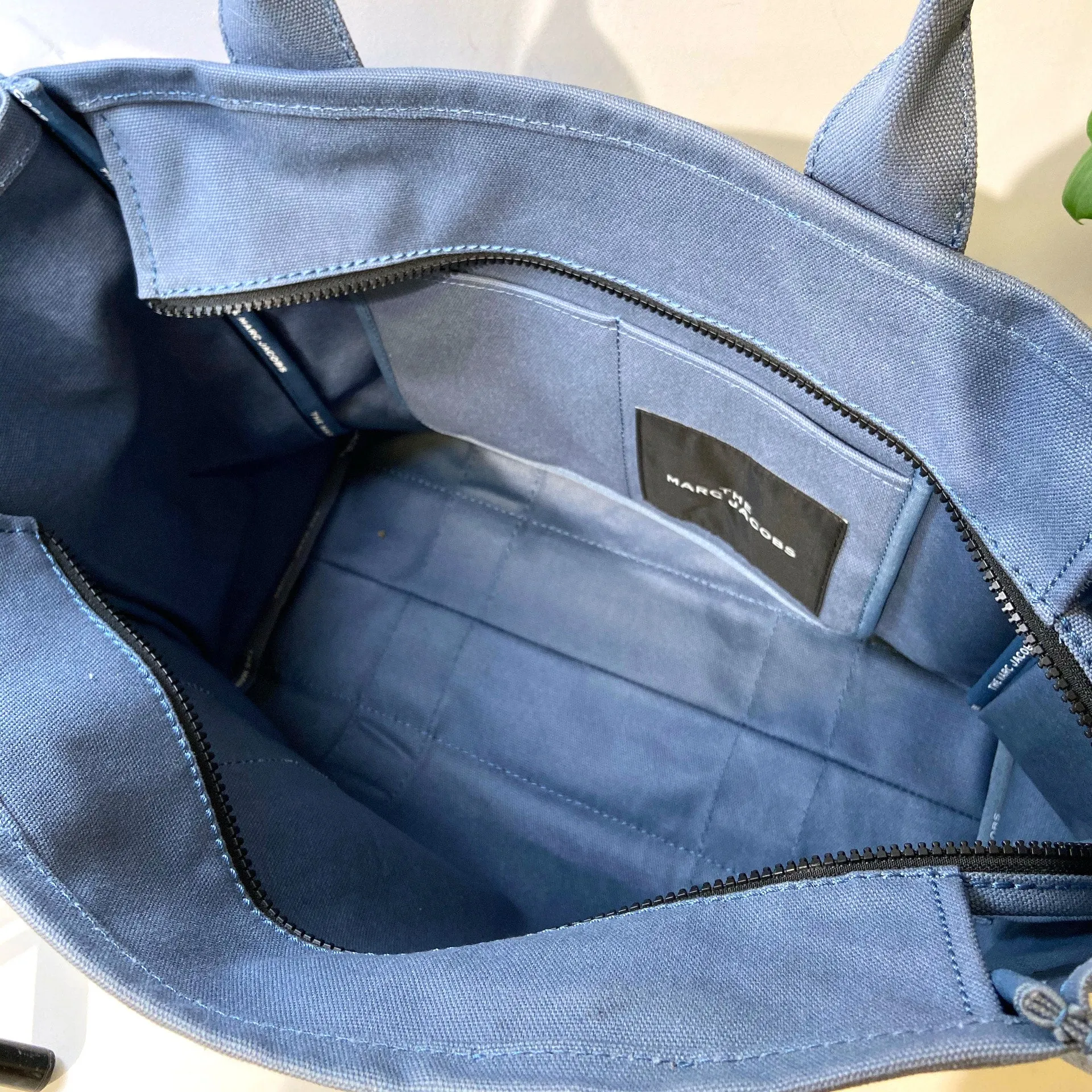 Blue Canvas Tote