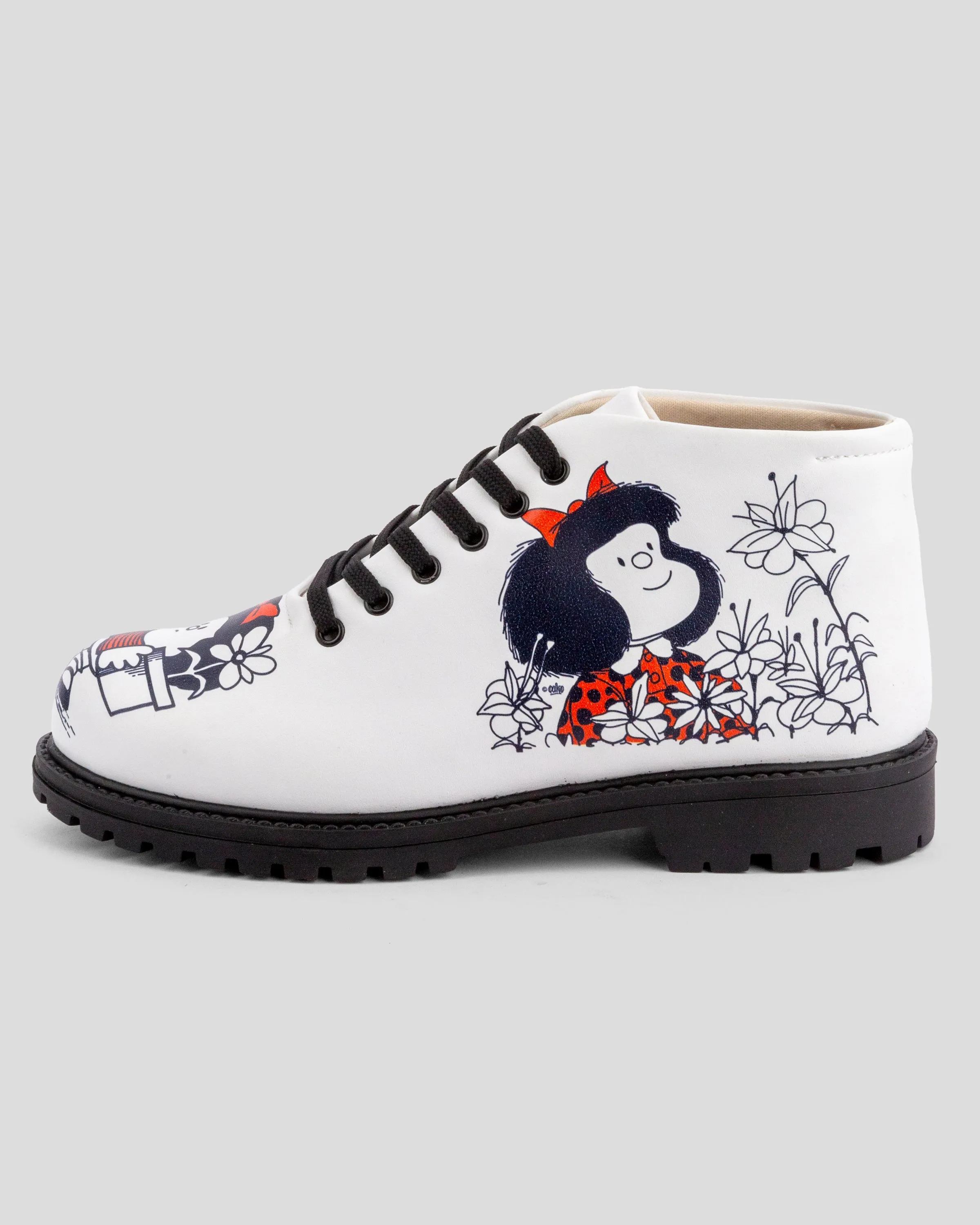 Botines de Mafalda y natura