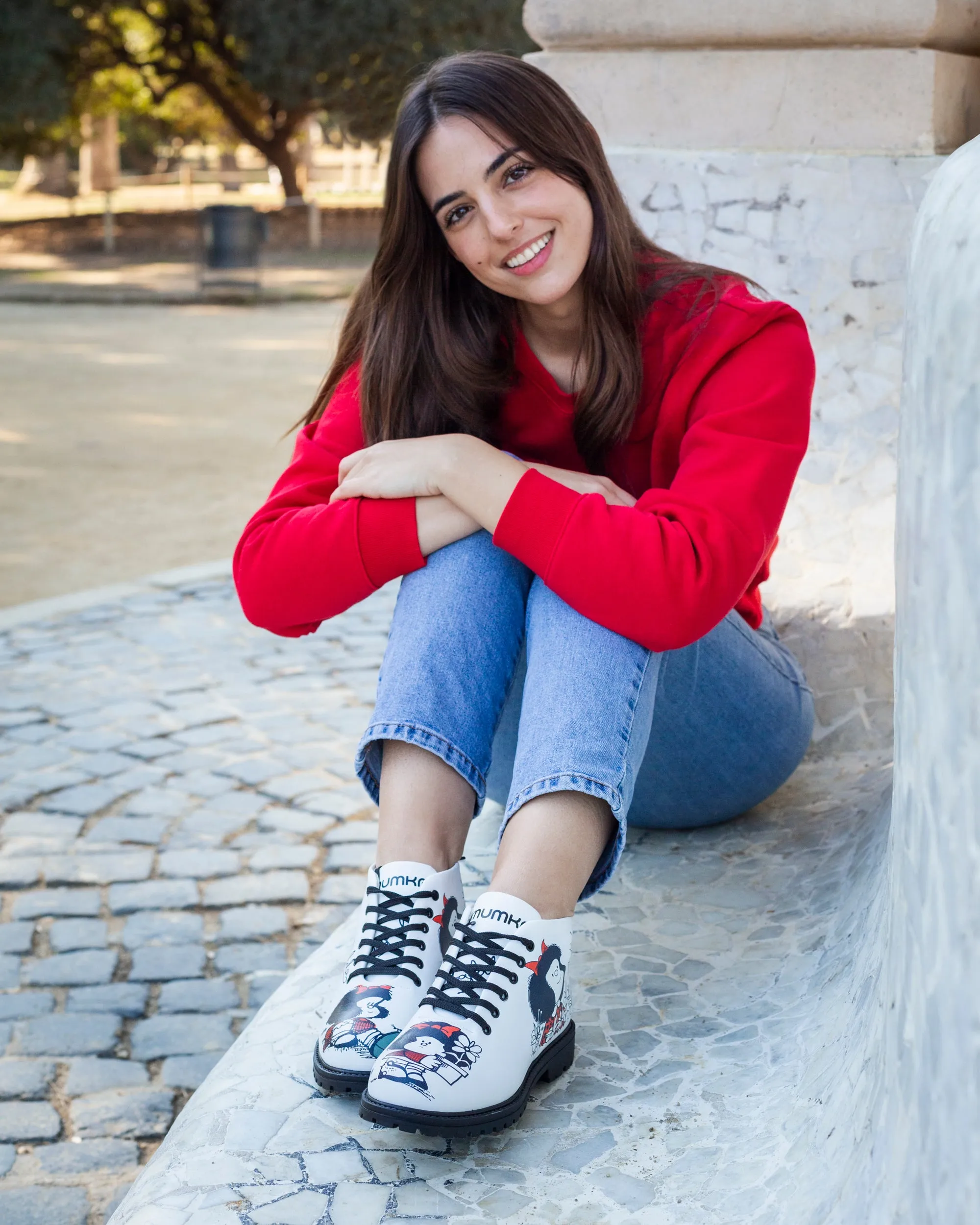 Botines de Mafalda y natura