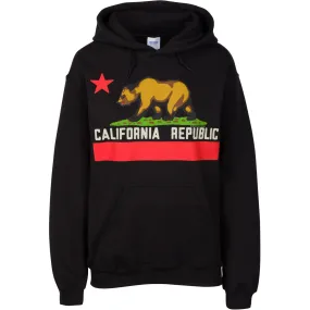 California Flag Borderless Asst Colors Sweatshirt Hoodie