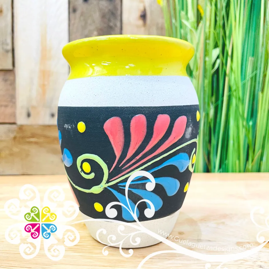 Cantarito Fiesta Decorated Cup