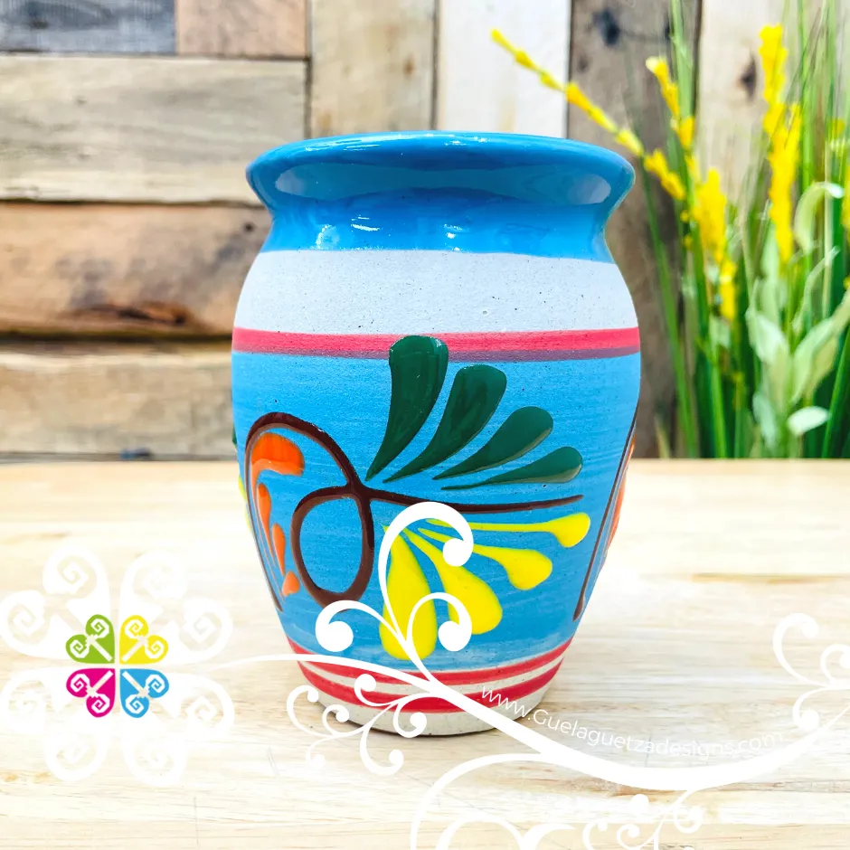 Cantarito Fiesta Decorated Cup