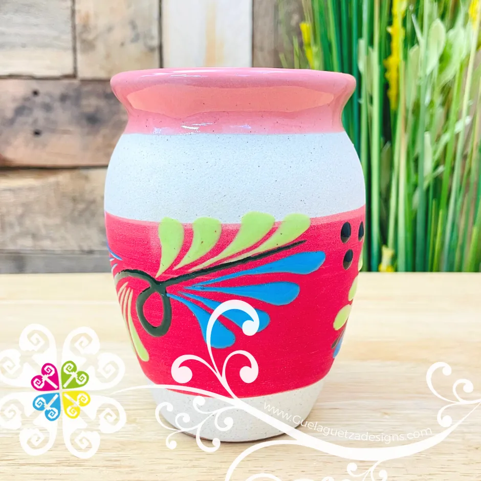 Cantarito Fiesta Decorated Cup