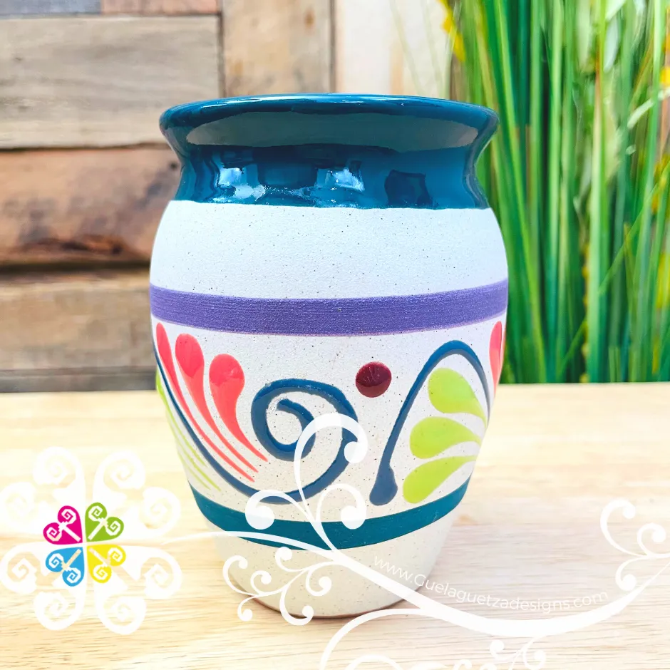 Cantarito Fiesta Decorated Cup