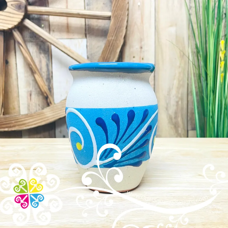 Cantarito Fiesta Decorated Cup