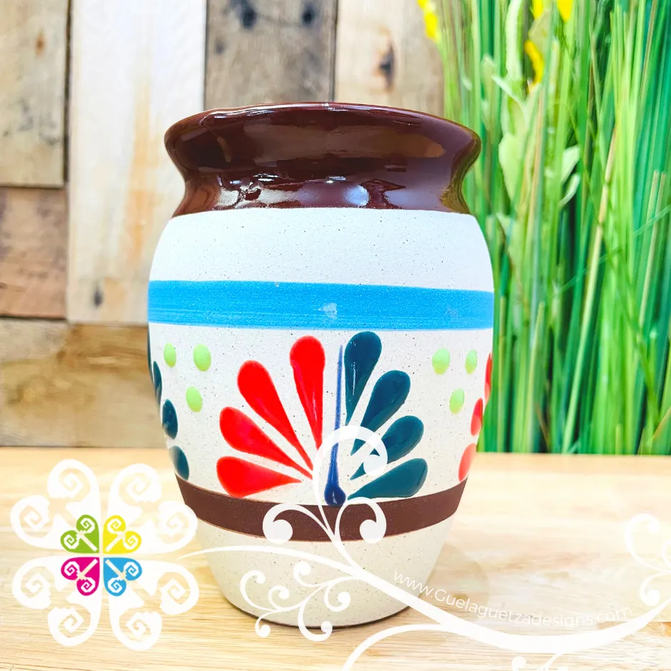 Cantarito Fiesta Decorated Cup