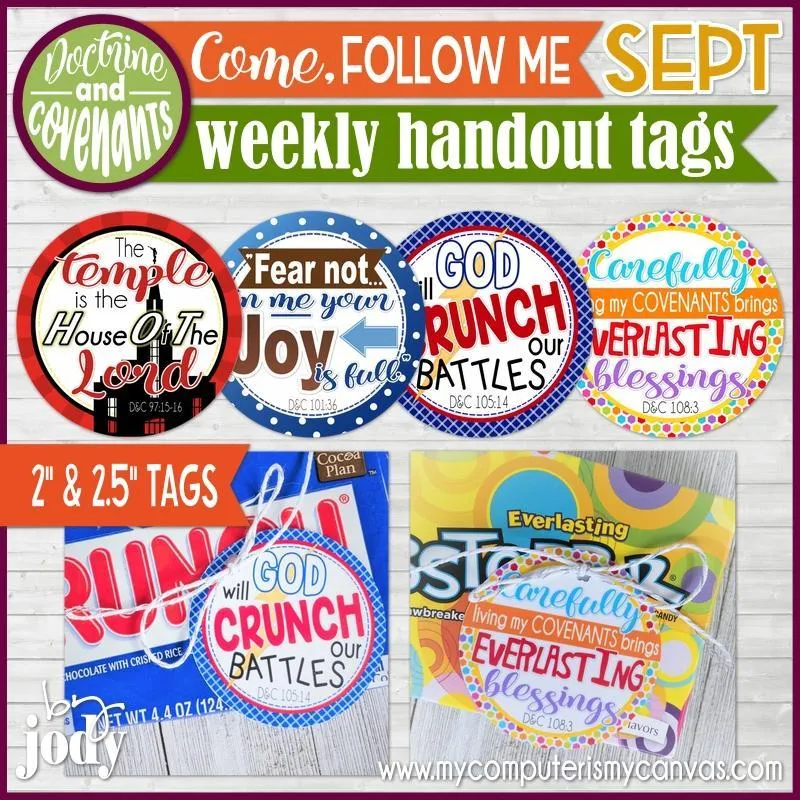 CFM D&C Handout Tags {SEPT 2021} PRINTABLE