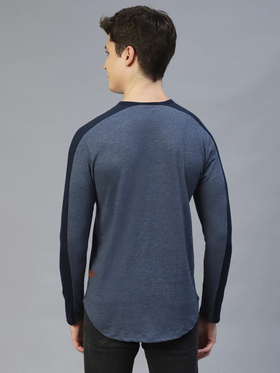 Colourblock Round Neck T-Shirt