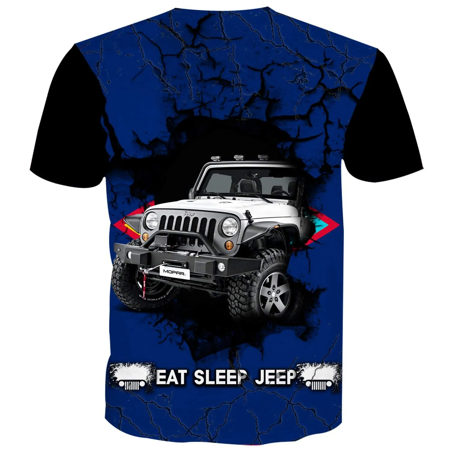 Eat Sleep Jeep Flag Guam - Kid's T-Shirt