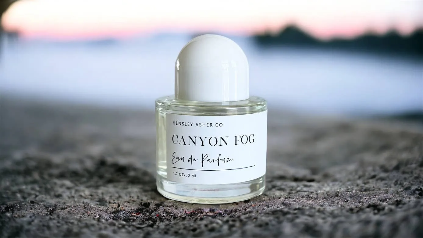 Hensley Asher Co. - Canyon Fog Organic Alcohol Perfume, Eau de Parfum