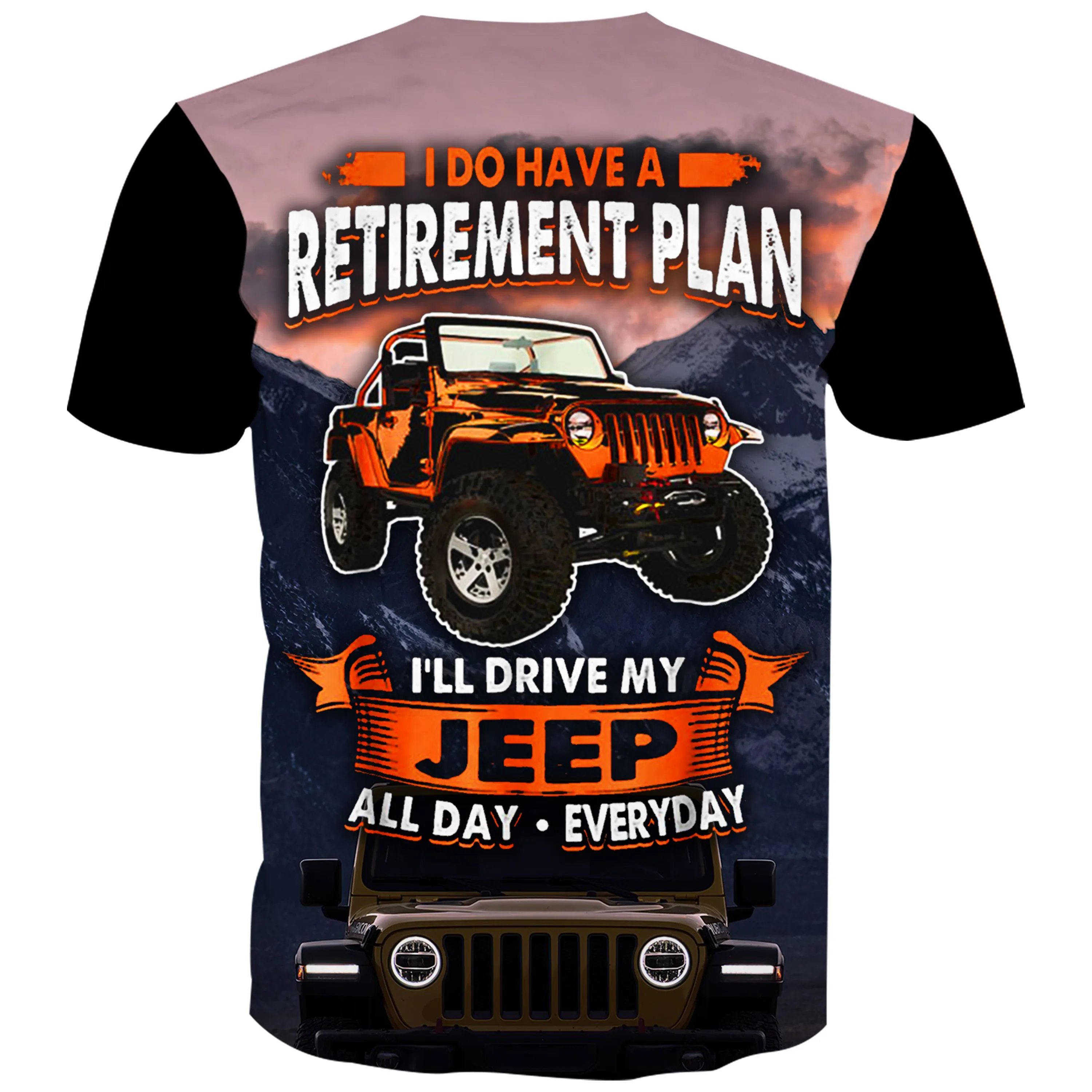 Jeep Retirement Plan T-Shirt | Funny Jeep Shirt