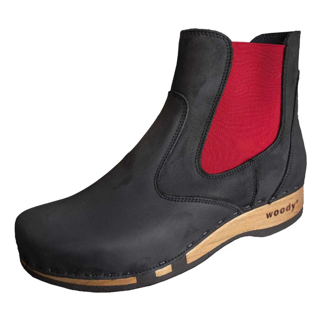 Jutta Damen Clog Stiefelette - woody® OUTLET