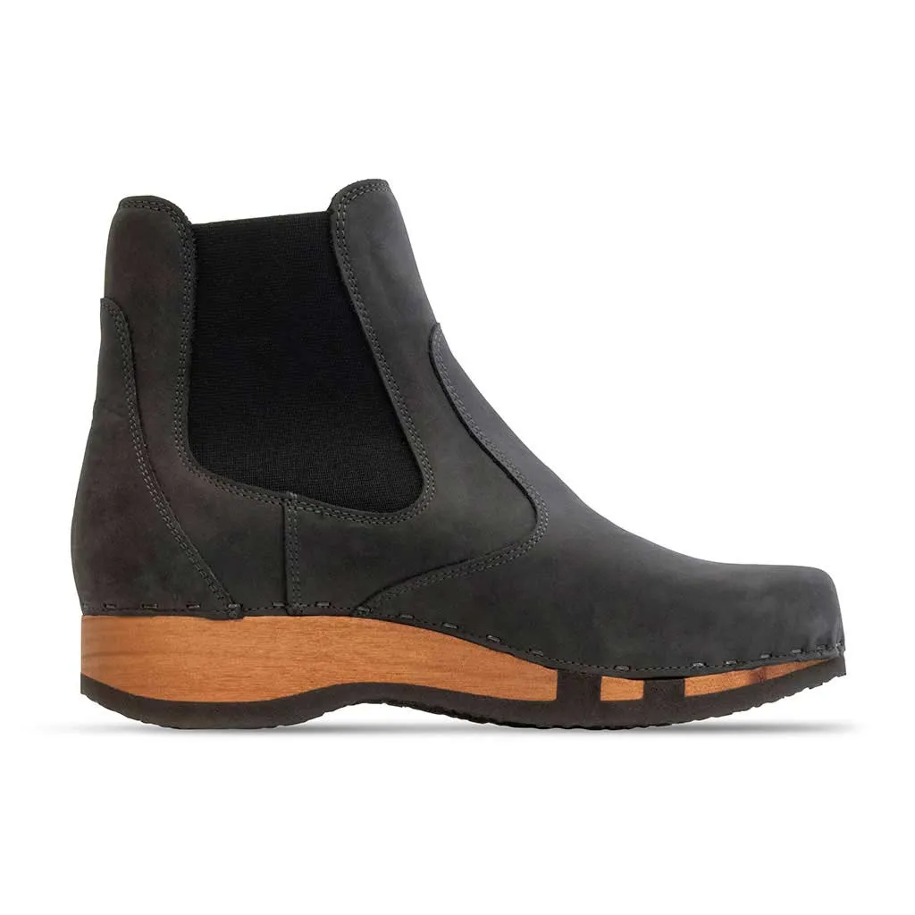 Jutta Damen Clog Stiefelette woody®