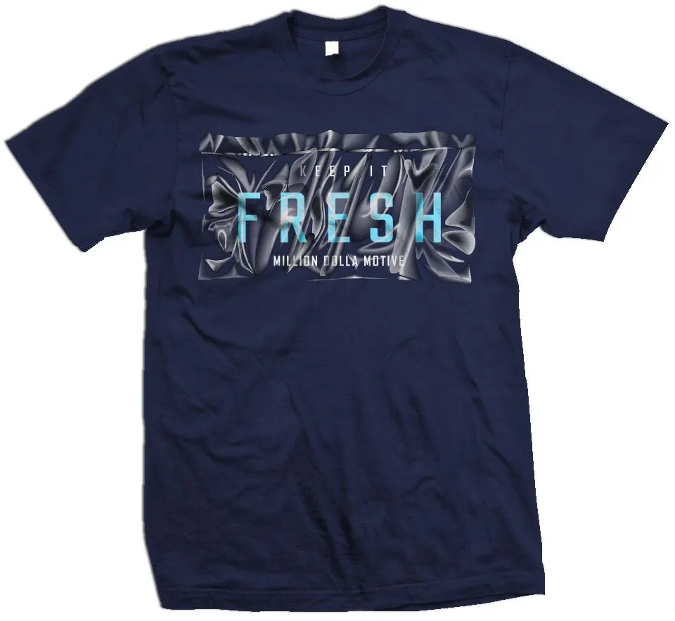 Keep It Fresh Bag - Navy T-Shirt