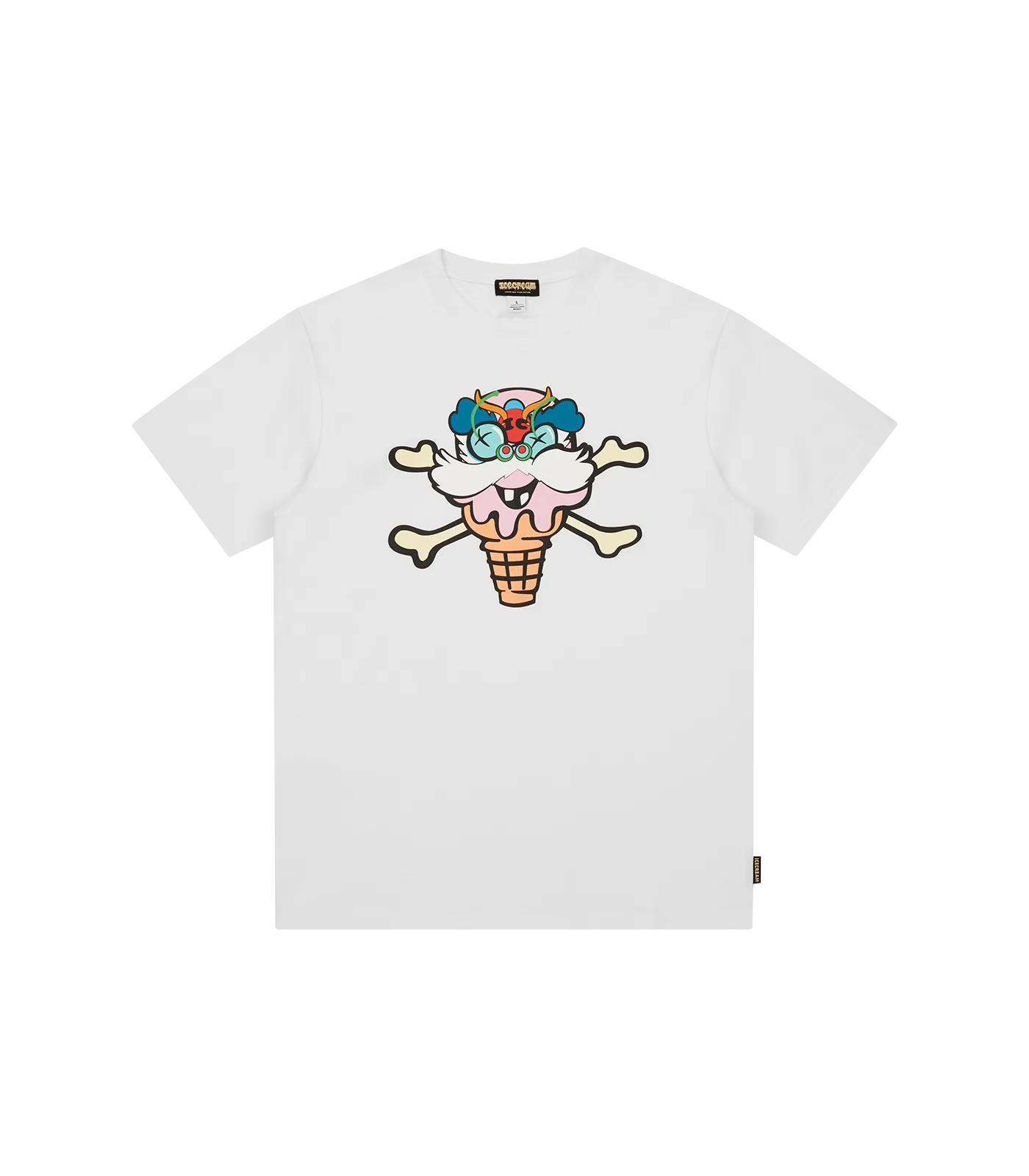 LION DANCE T-SHIRT - OFF-WHITE