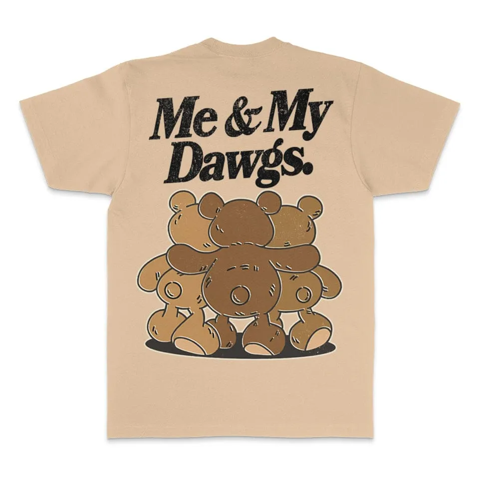 Me & My Dawgs - Khaki T-Shirt