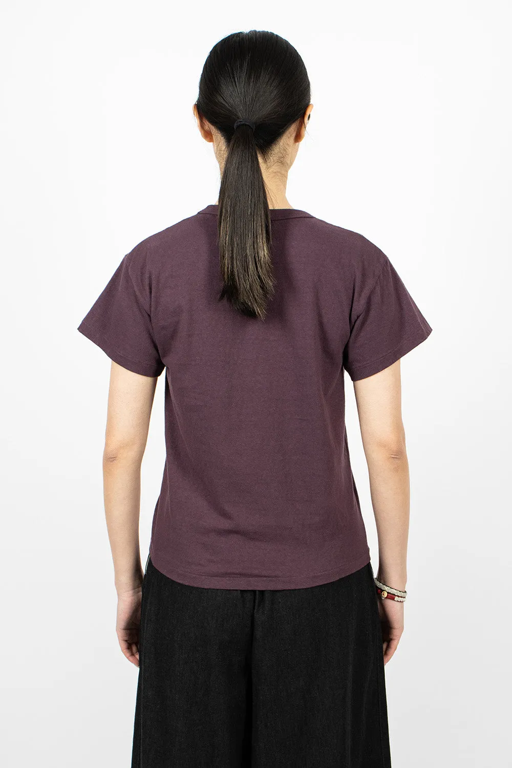 Na'Maka'Oh SS T-Shirt Plum Perfect