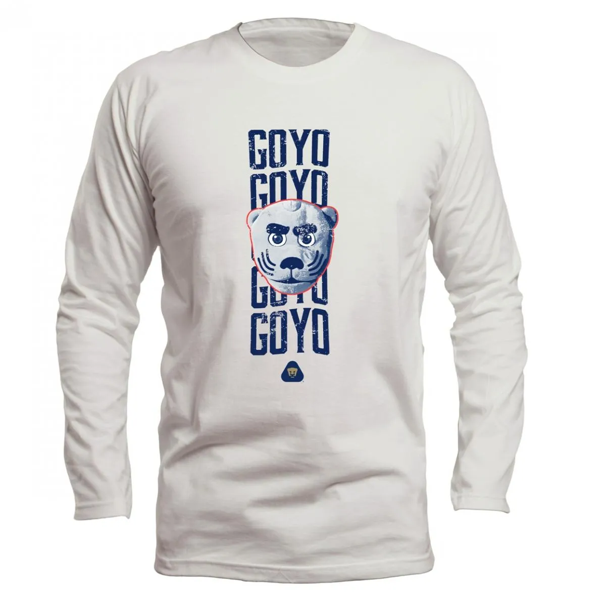 Playera Hombre Pumas Goyo Goyo Manga Larga