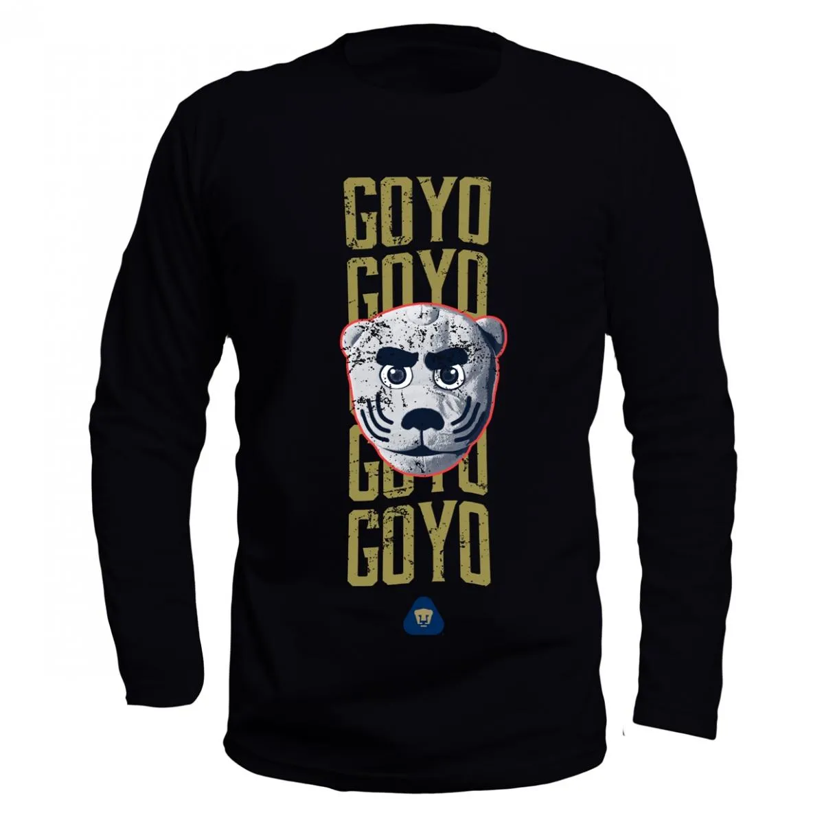 Playera Hombre Pumas Goyo Goyo Manga Larga