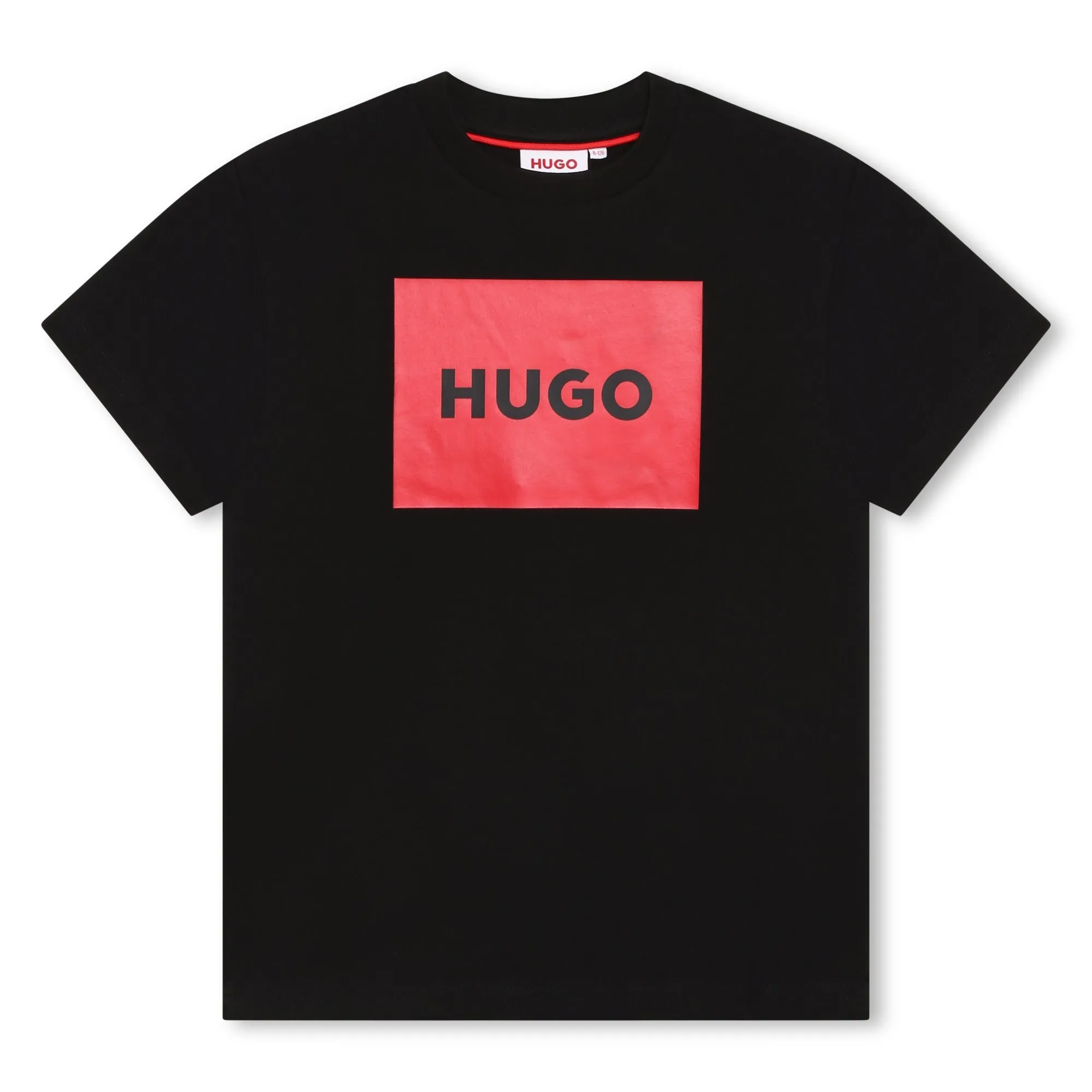 Playera para nio y adolescente HUGO negra