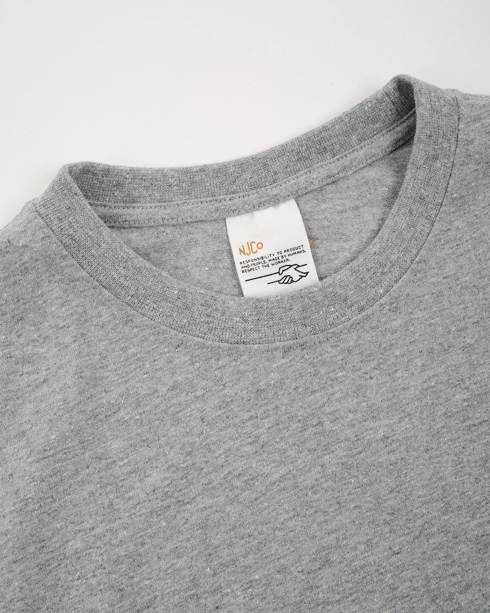 Rebirth Tee Pin Grey Melange