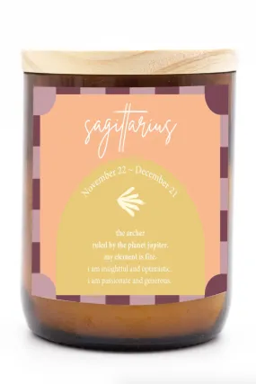 Sagittarius Colour Candle