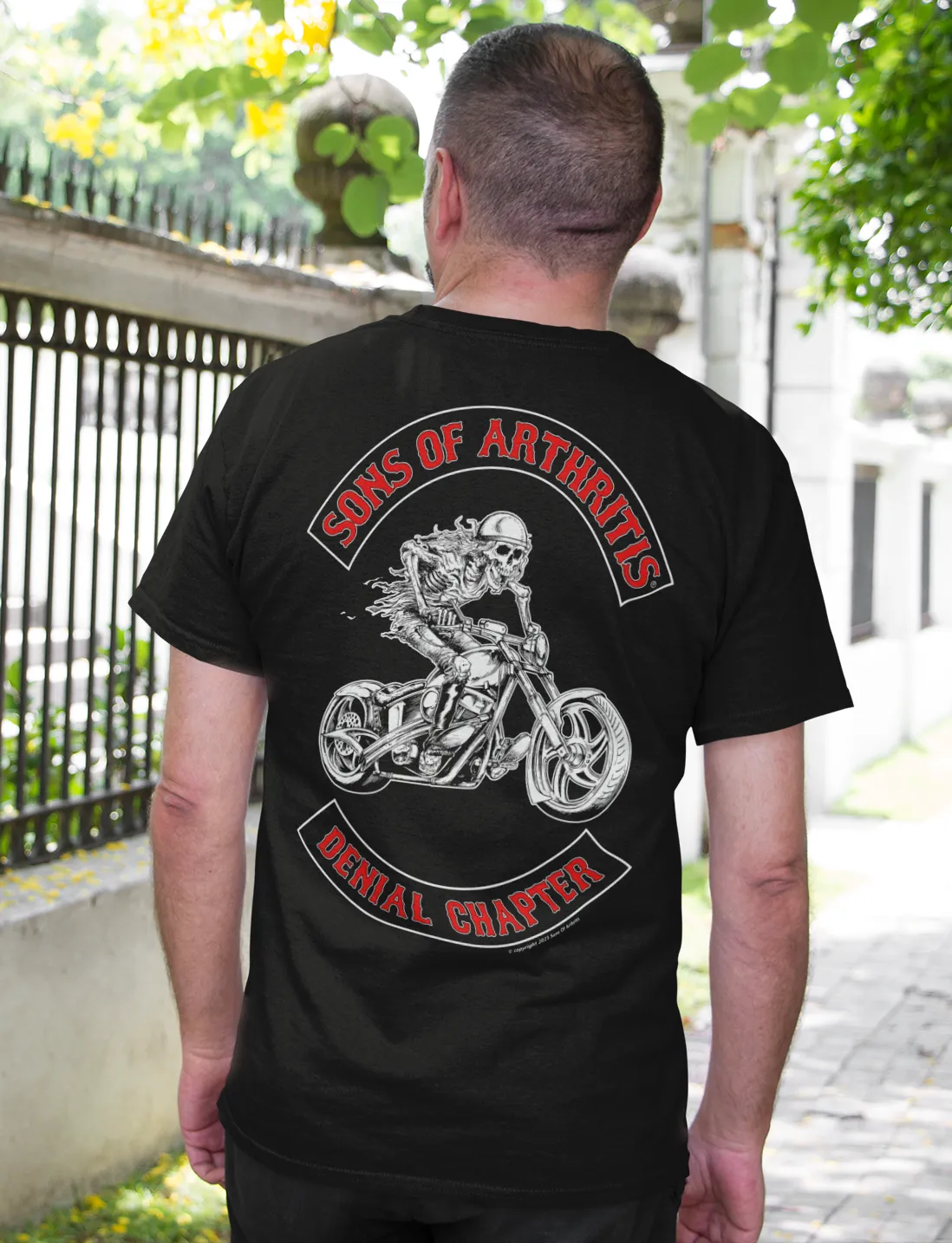 Sons of Arthritis Denial Chapter - Black (See More Styles)