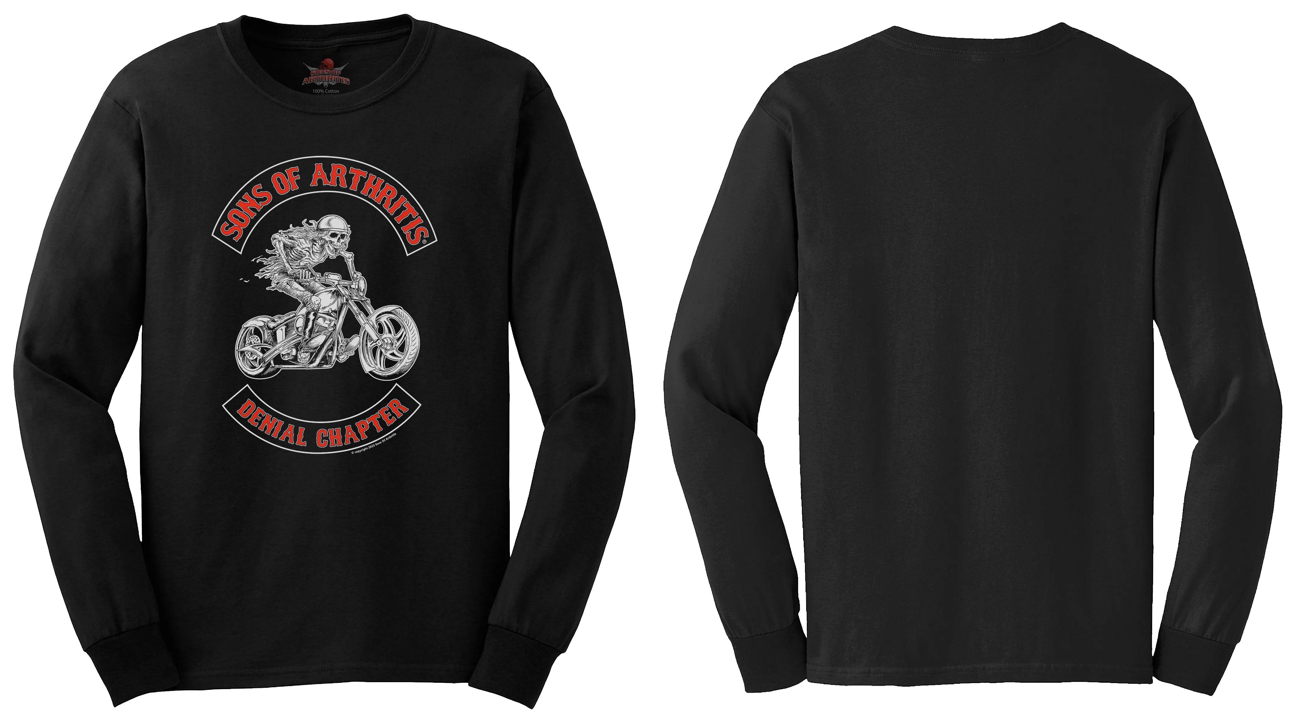 Sons of Arthritis Denial Chapter - Black (See More Styles)