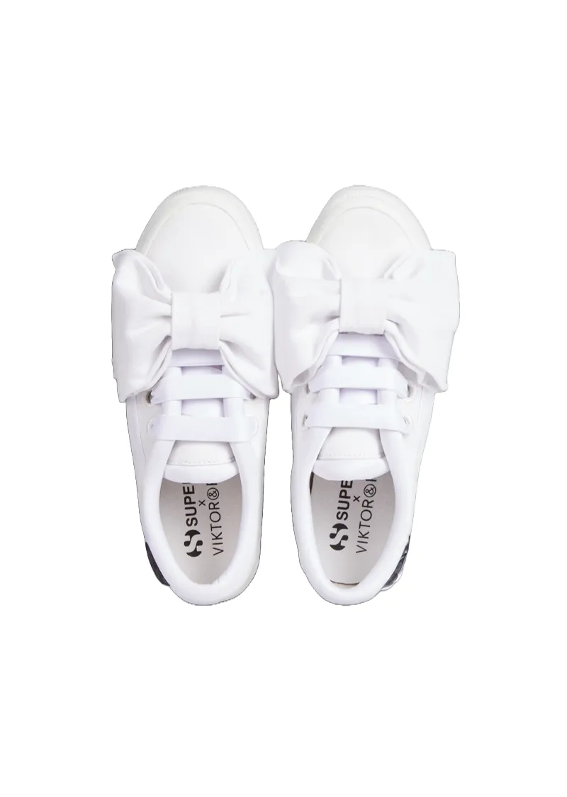 SUPERGA LOW CUT BOW SNEAKER