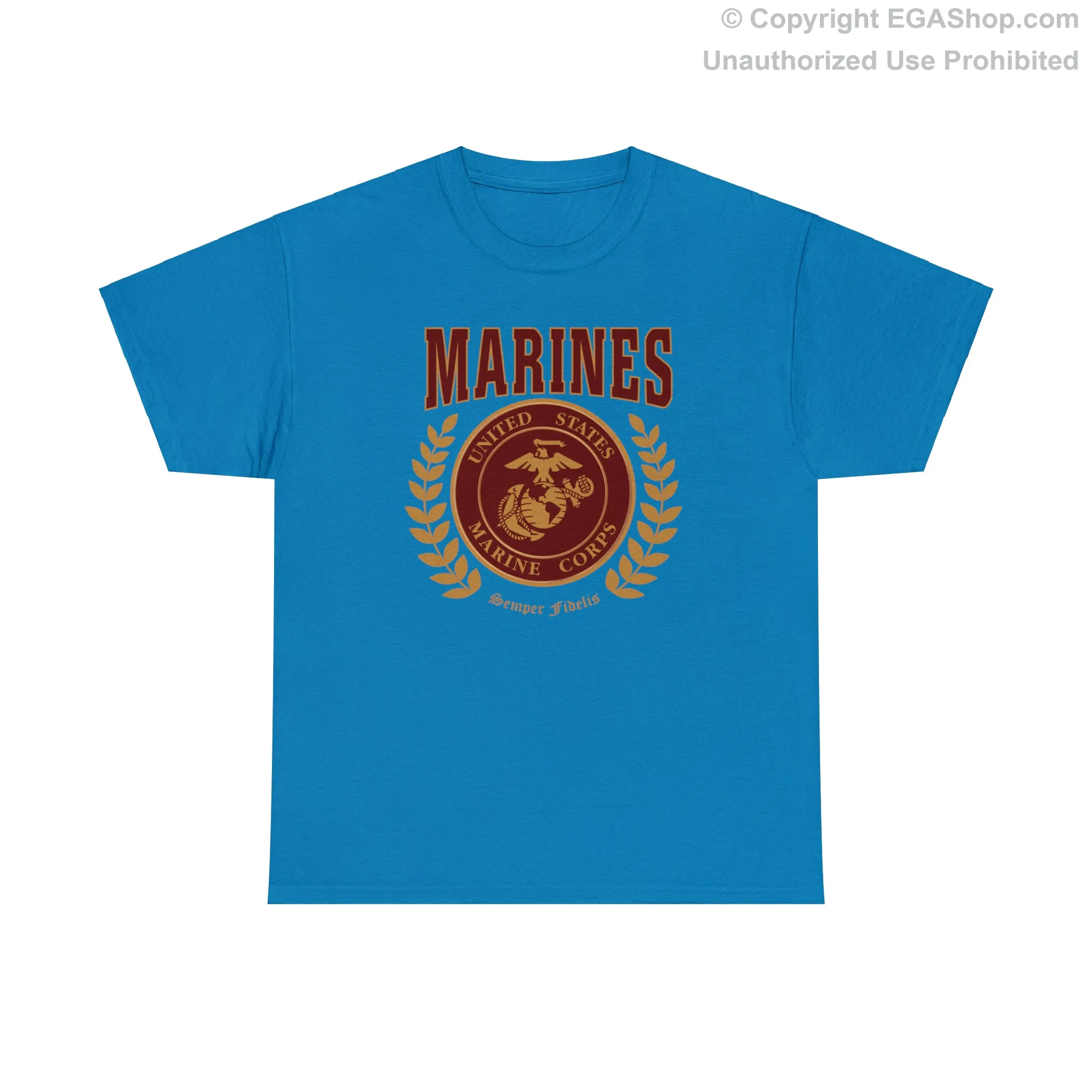 T-Shirt: Marines Red Seal (Color Choices)