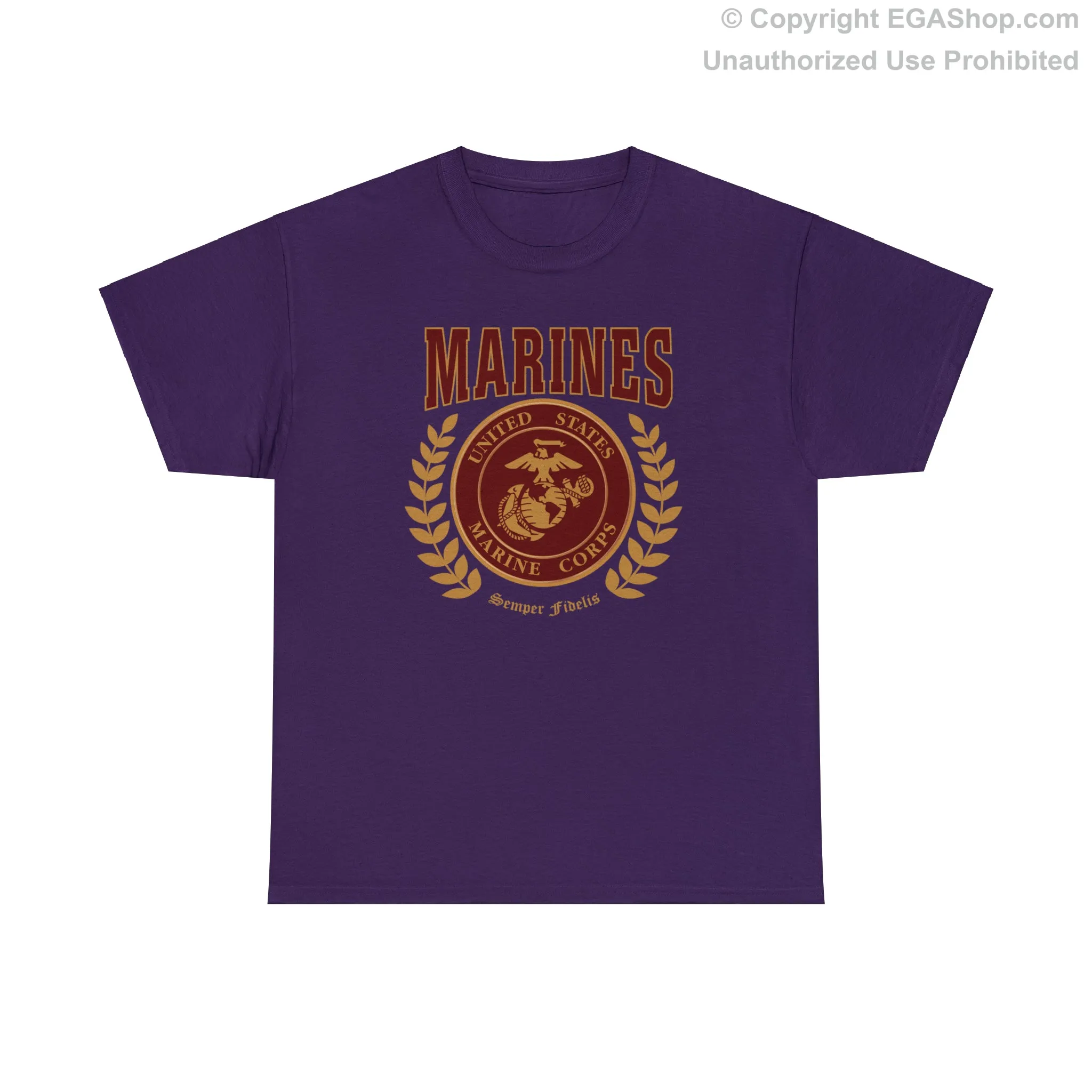 T-Shirt: Marines Red Seal (Color Choices)