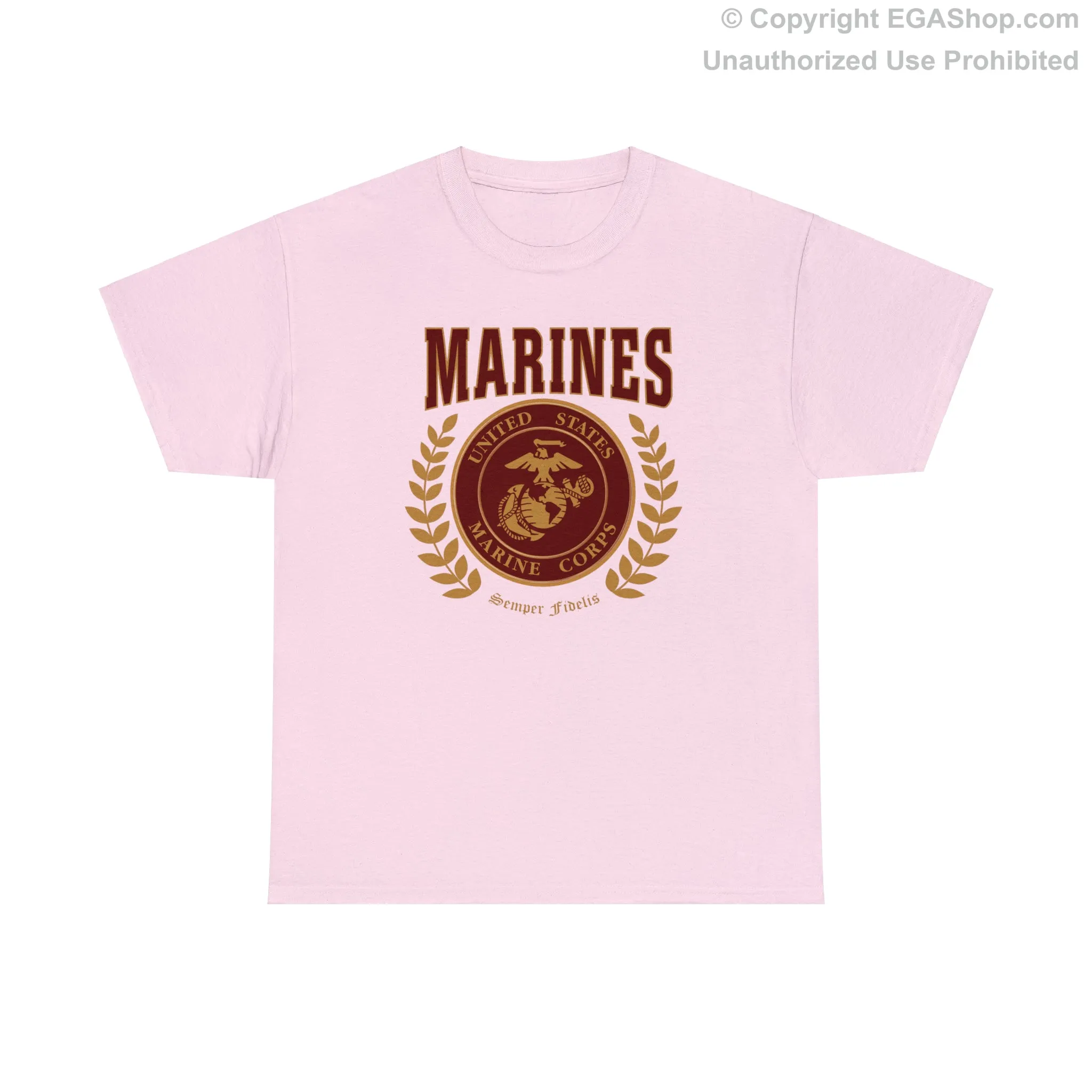 T-Shirt: Marines Red Seal (Color Choices)