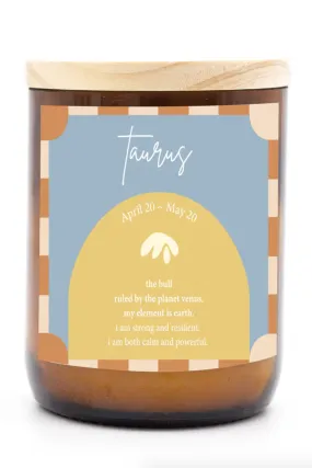 Taurus Colour Candle