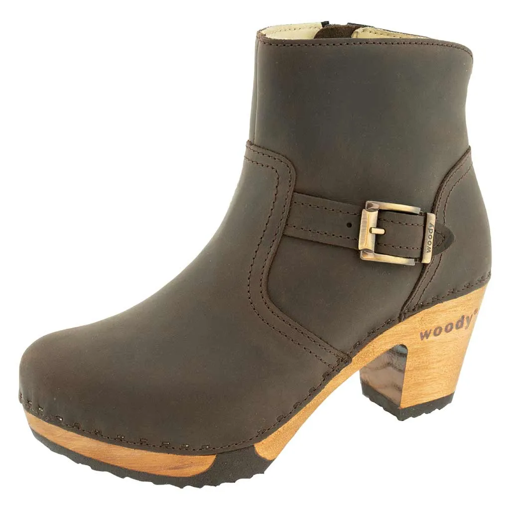 Tina Damen Clog Stiefelette woody®