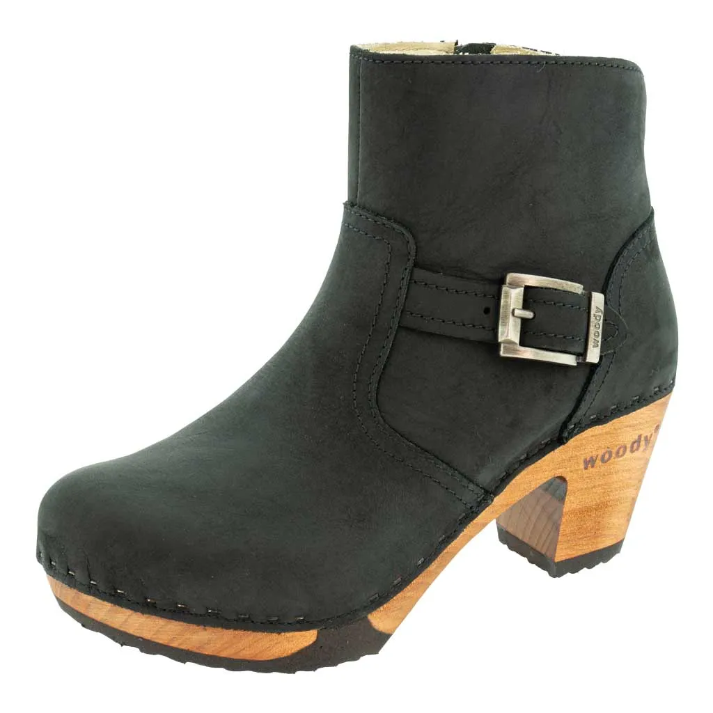 Tina Damen Clog Stiefelette woody®